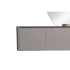 Мебель B&W U915.1400R основной шкаф, Blum металлический ящик, керамогранит / раковина (1400x545x400)