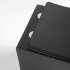 Унитаз подвесной Piatti VT1-11SMB, цвет черный матовый, ультратонкое soft-close сиденье