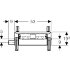 Монтажный элемент Geberit Kombifix для душевых систем, с водоотводом в стене, высота стяжки для напольного стока 90–200 мм