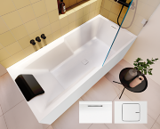 Акриловая ванна STILL SHOWER - PLUG & PLAY   R 180x80