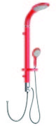 Душевая стойка с LED подсветкой Gllon SL095LR-A красный, артикул 07010950-05