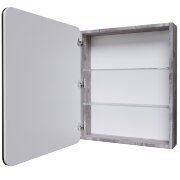 Шкаф-зеркало GROSSMAN ТАЛИС-60 см универсальный бетон пайн