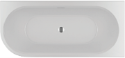 Акриловая ванна DESIRE CORNER LINKSVELVET - WHITE MATT/ BLACK MATTSPARKLE SYSTEM/LED