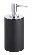 Дозатор жидкого мыла отдельностоящий черный 7,2 см BEMETA GAMMA черный