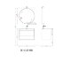 Мебель Orans BC-1125-800 основной шкаф,столешница RB003, раковина, цвет: MFC 061 (800x550x550), шт