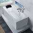 Акриловая ванна LINARES 160 RIGHT - PLUG & PLAY