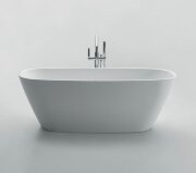 Акриловая ванна без перелива BELBAGNO BB72-1500-W0, 1500x760x600