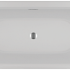 Акриловая ванна DESIRE CORNER LINKSVELVET - WHITE MATT/ BLACK MATTRIHO FALL - CHROMSPARKLE SYSTEM/LED