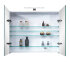 Мебель Orans BC-4023-600 зеркальный шкаф с подсветкой, цвет: MFC061 (600x140x570)
