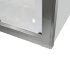 Дверь душевая раздвижная 110x190 GROSSMAN GR-D110Fa профиль хром стекло прозрачное 5 мм