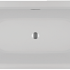 Акриловая ванна DESIRE B2WVELVET - WHITE MATT/ BLACK MATTSPARKLE SYSTEM/LED