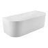 Акриловая ванна BELBAGNO BB412-1700-800-MATT, пристенная, белая матовая