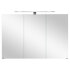 Мебель Orans BC-4023-1000 W зеркальный шкаф с подсветкой, цвет:UV005 (1000x140x570)