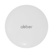 Накладка на слив для раковины ABBER AC0014MW белая матовая, керамика
