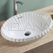 Фигурная раковина для ванной MELANA 805-509