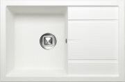 Кухонная каменная мойка 76x50 TOLERO Classic R-112 белая