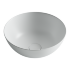 Умывальник чаша накладная круглая (цвет Белый Матовый) Element 358*358*155мм