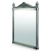 Зеркало Georgian с рамой, цвет полированный алюминий Burlington