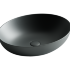 Умывальник чаша накладная овальная (цвет Темный Антрацит Матовый) Element 520*395*130мм