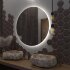 Зеркало круглое Onika Сола 50 с LED подсветкой