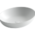 Умывальник чаша накладная овальная (цвет Белый Матовый) Element 520*395*130мм