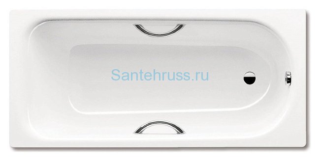 Стальная ванна Kaldewei Advantage Saniform Plus Star 337 с покрытием Easy-Clean