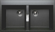 Кухонная каменная мойка 86x50 TOLERO Loft TL-862 черная