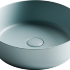 Умывальник чаша накладная круглая (цвет Зеленый Матовый) Element 390*390*120мм