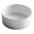 Умывальник чаша накладная круглая (цвет Белый Матовый) Element 358*358*137мм