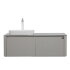 Мебель B&W U915.1200L основной шкаф, Blum металлический ящик, керамогранит / раковина (1200x545x400)