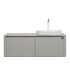 Мебель B&W U915.1200R основной шкаф, Blum металлический ящик, керамогранит / раковина (1200x545x400)