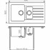 Мойка кухонная сталь/керамика 89x50 TOLERO Twist TTS-890K сафари