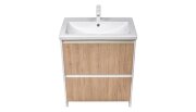Тумба напольная VELVEX Klaufs 70.2Y-617.216 с раковиной Cersanit COMO 70