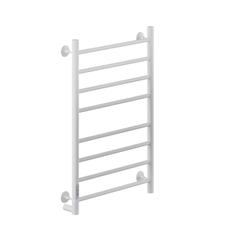 Полотенцесушитель Электрич.кабельный Ника WAY-2 80/40 RAL9016 белый матовый левый тэн