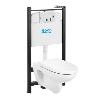 DEBBA ROUND чаша унитаза подвесная Rimless, с инсталляционной системой, сиденье с крышкой, белый DEBBA ROUND чаша унитаза подвесная Rimless, с инсталляционной системой, сиденье с крышкой, белый