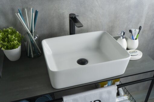 Раковина Gid N9103 51120 накладная белая 48x37x13 Раковина Gid N9103 51120 накладная белая 48x37x13