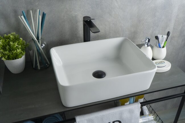 Раковина Gid N9103 51120 накладная белая 48x37x13 Раковина Gid N9103 51120 накладная белая 48x37x13