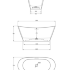 Ванна из искусственного камня ALTROBAGNO Фиорина (Fiorina) 090216 Wt