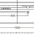 Тумба подвесная без раковины Jacob Delafon Vox EB2025-RA-G1C