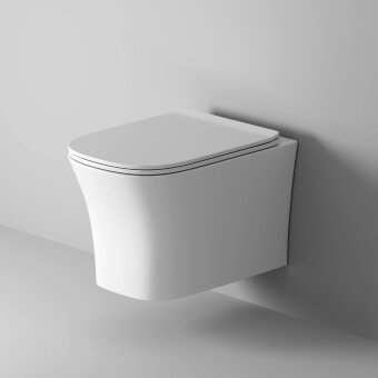 Унитаз подвесной Grossman Style GR-4474S Безободковый с тонкой крышкой, 1 место Унитаз подвесной Grossman Style GR-4474S Безободковый с тонкой крышкой, 1 место