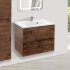 База под раковину Mia 650 подвесная, 2 выкатных ящика soft close, R.Wood