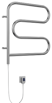 Полотенцесушитель с/т Terminus Электро 26,9 F-обр 600х600 поворотный 25ПС3