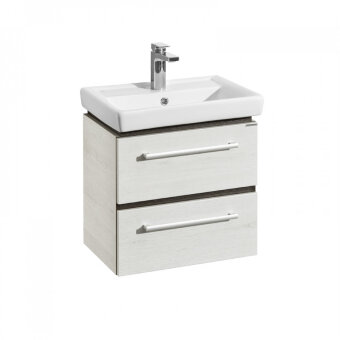 Тумба РОНДА 55 мини, дуб сом (под раковину ТИГОДА 55 мини)