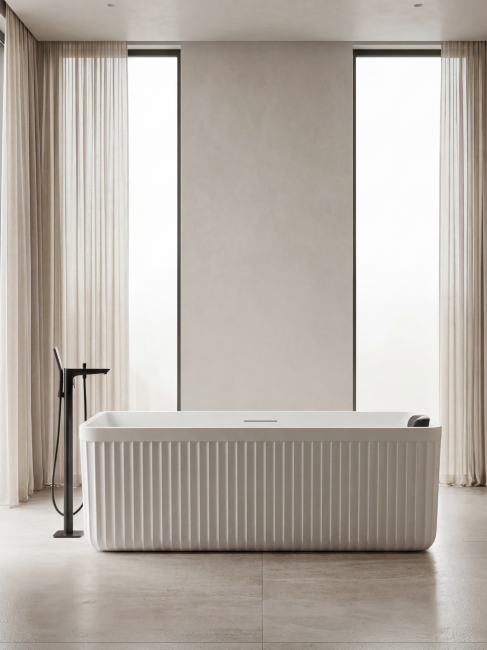 Ванна из искусственного камня ALTROBAGNO Чинция (Cinzia) 090106 Wt