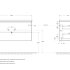 База под раковину подвесная BelBagno ALBANO-CER-1050-2C-SO-RNG