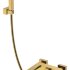 Смеситель для ванны с душем Qubic Bronze