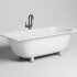 Ванна каменная встраиваемая матовая 190x90 Salini ORNELLA AXIS 103412MRF окрашена по RAL