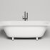 Ванна каменная встраиваемая матовая 190x90 Salini ORNELLA AXIS 103412MRF окрашена по RAL