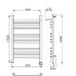 Полотенцесушитель Электрич. Ника TRAPEZIUM ЛТ (Г2) ВП 100/60 правый тэн