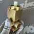 Смеситель встроенный с гигиеническим душем Timo Briana 7189/17SM золото матовое